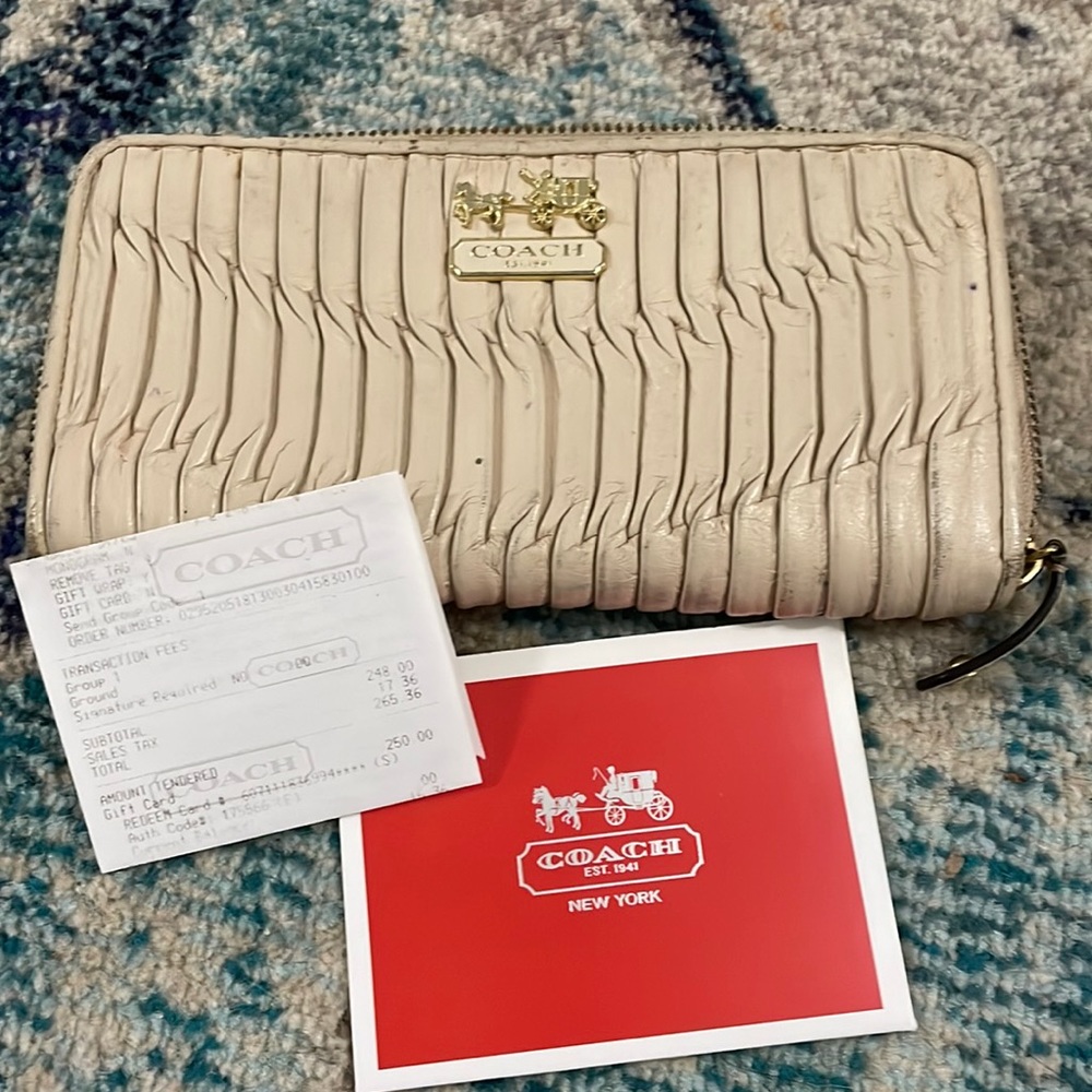 Coach wallet